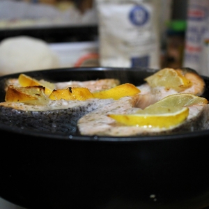 Baked fish