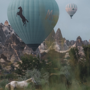 Horsin' around in Cappadocia