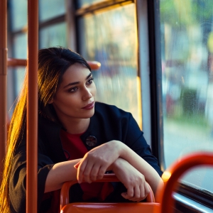 Lady &amp; the tram