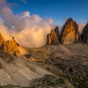 Dolomiti la apus