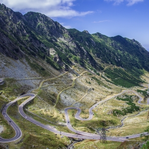 Vedere de pe Vârful Transfăgărășanului